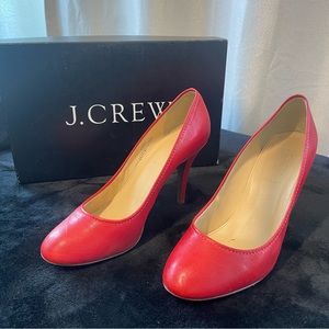 J.CREW Leather Pumps Size 7.5 Mona